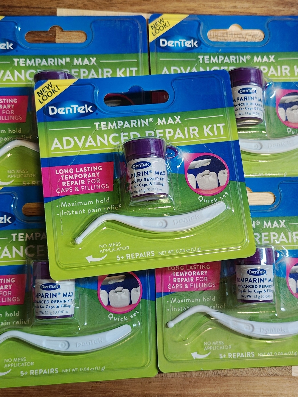 Temparin Max Advanced Repair Kit - Purple/White 5 Pcs